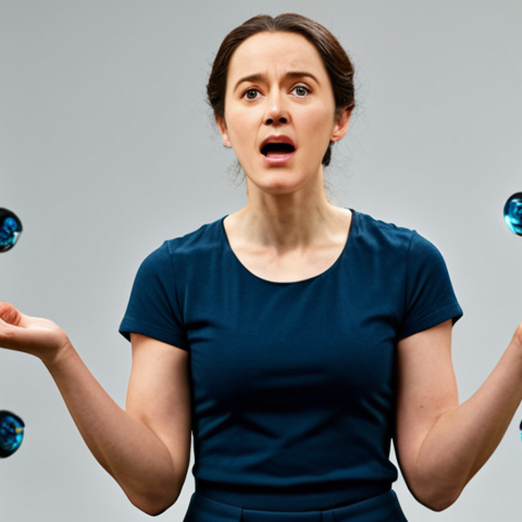 "A determined actress in a modest rehearsal outfit, practicing vocal exercises in a studio, fully clothed, appropriate attire, safe for work, perfect anatomy, well-formed hands, professional setting, emphasizing vocal strength and clarity, high quality."