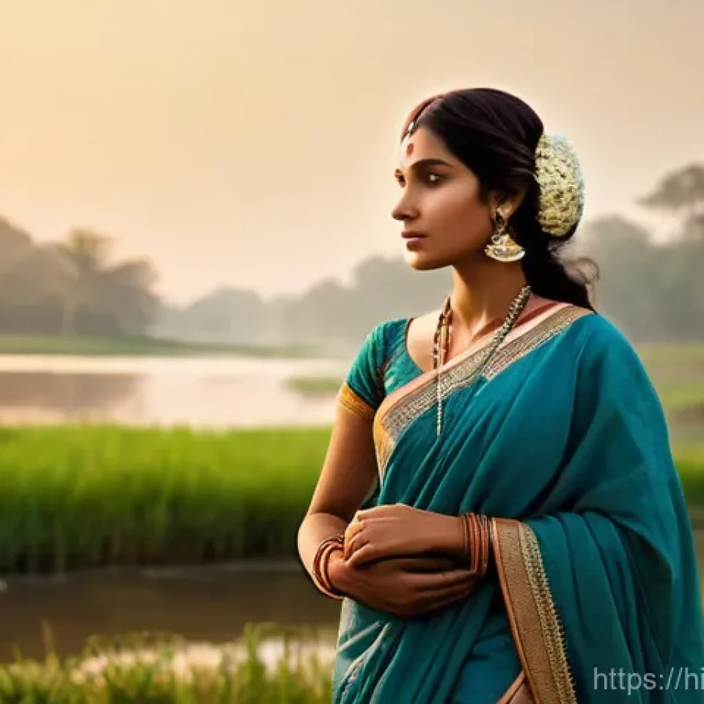 연극배우와 시대극 의상 연구 - **Prompt 1: Ancient Vedic Serenity**
"A serene and modest portrait of an ancient Vedic-era India...