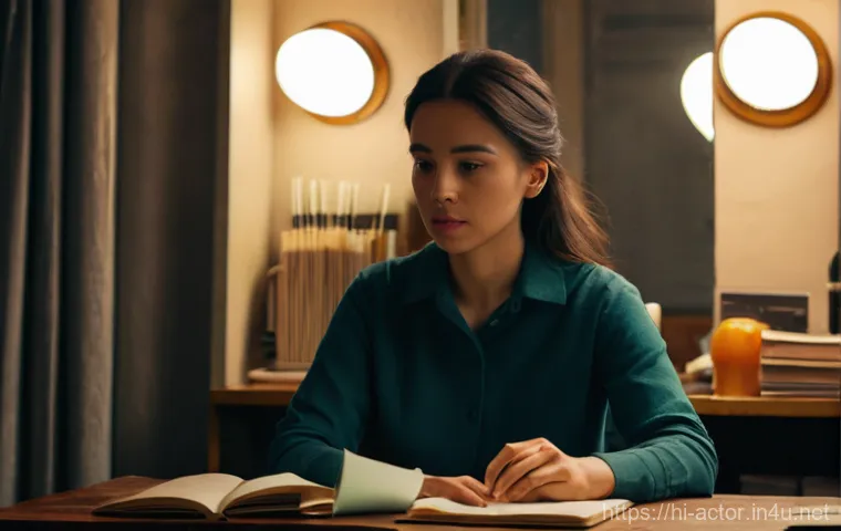 연극배우의 드라마틱 연기 연습 - **Prompt:** A talented male actor on a dimly lit stage, his face in a dramatic close-up. His eyes co... 연극배우의 드라마틱 연기 연습 - **Prompt:** A talented male actor on a dimly lit stage, his face in a dramatic close-up. His eyes co...