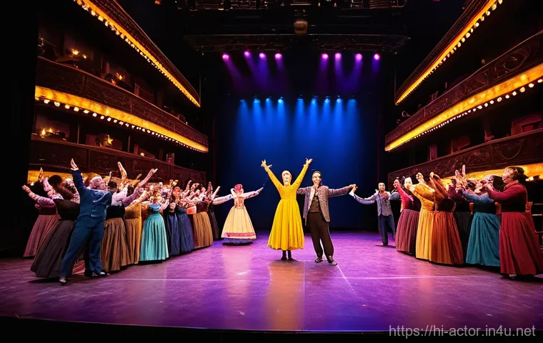 연극배우의 드라마틱 연기 연습 - **Prompt:** A female actor deeply engrossed in character study in a cozy, cluttered backstage dressi... 연극배우의 드라마틱 연기 연습 - **Prompt:** A female actor deeply engrossed in character study in a cozy, cluttered backstage dressi...