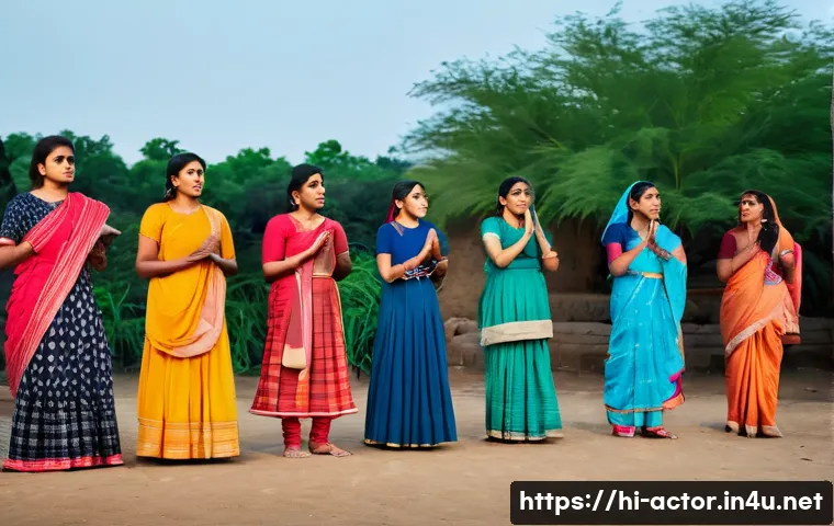 연극배우로서의 사회적 책임 - **Prompt:** "A powerful theatrical performance depicting a scene from a play about women's rights in...